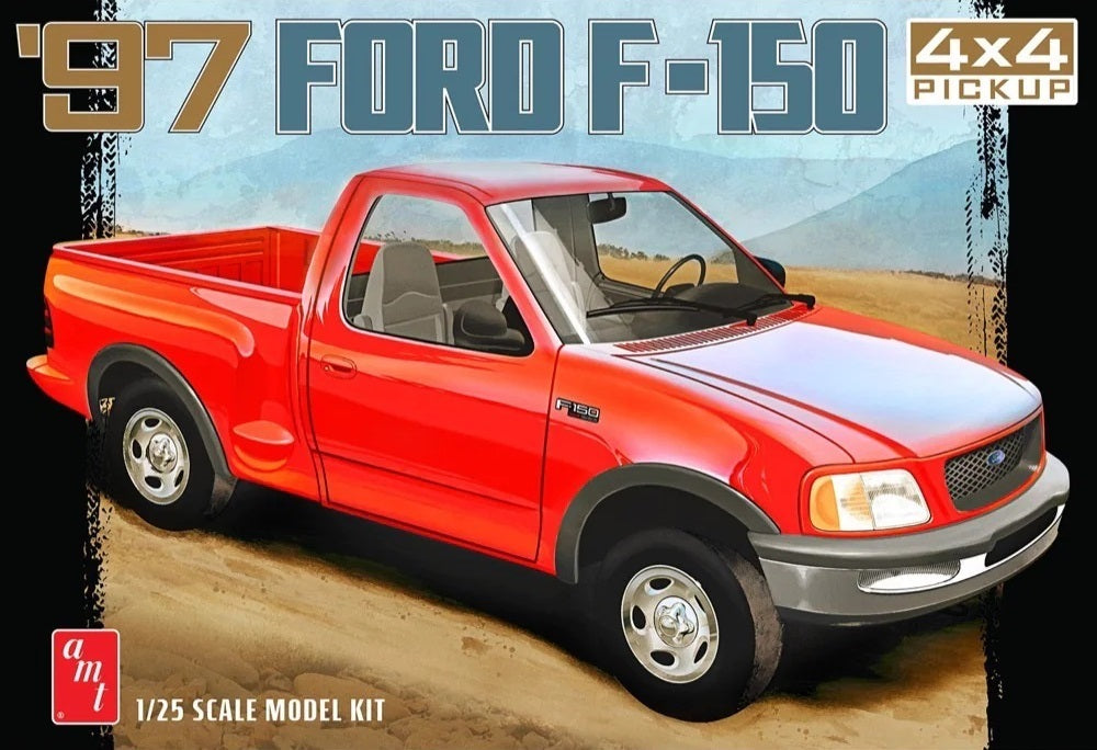 AMT 1/25 1997 Ford F-150 4x4 Pickup Plastic Model Kit