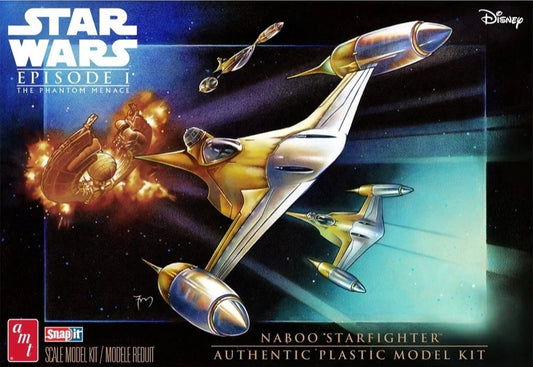 AMT 1/48 Star Wars: The Phantom Menace N-1 Naboo Starfighter (Snap) Plastic Model Kit