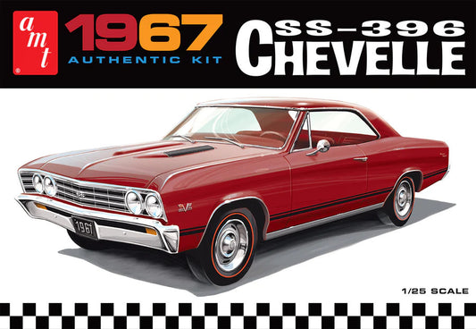 AMT 1/25 1967 Chevrolet Chevelle SS396 Plastic Model Kit