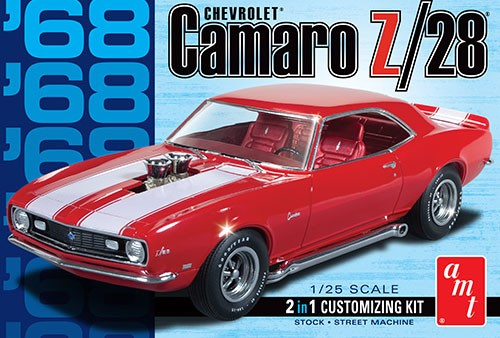 AMT 1/25 1968 Camaro Z/28 Plastic Model Kit