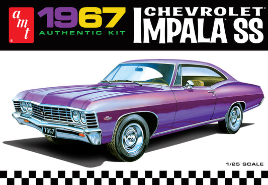 AMT 1/25 1967 Chevy Impala SS Plastic Model Kit