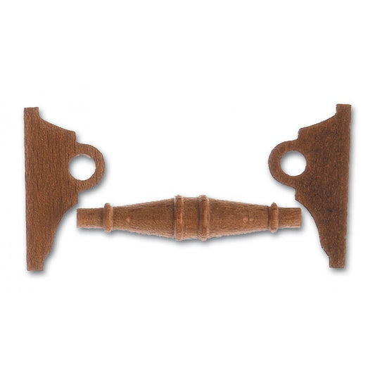 Artesania Capstan Horizontal 50mm Wooden Ship Accessory