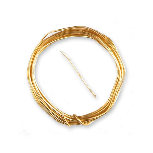 Artesania Brass Rigging Wire 1.0mm x 3.0M Wooden Ship Accessory