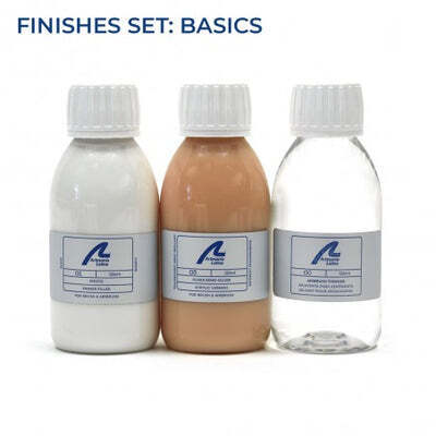 Artesania Finishes Set: Basic 125ml (Primer Filler/Thinner/Varnish)