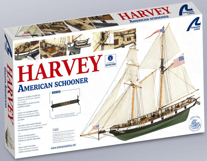 Artesania 1/60 New Harvey Shipmodel