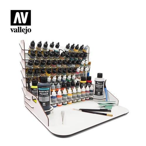 Vallejo Paint display and work station (40x30cm) with vertical storage