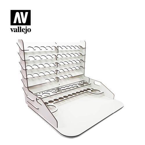 Vallejo Paint display and work station (40x30cm) with vertical storage