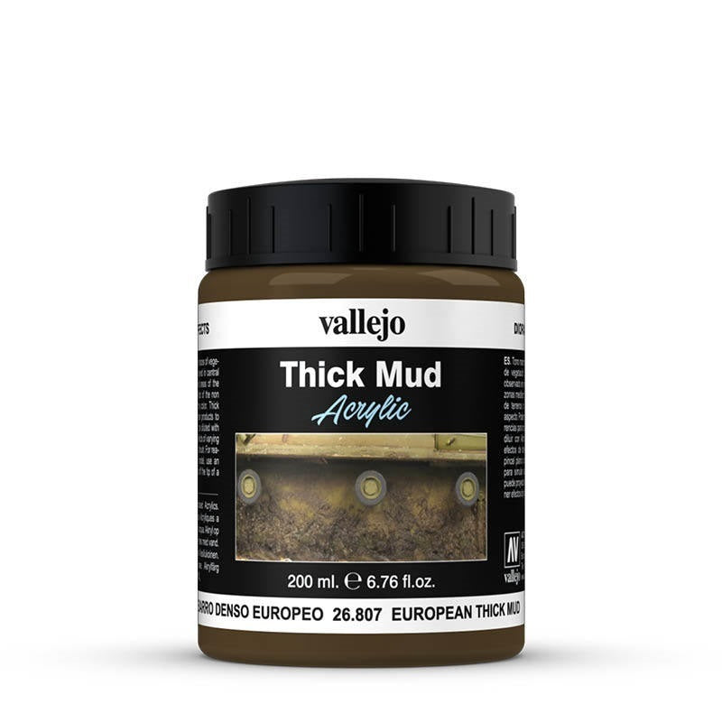 Vallejo Diorama Effects European Thick Mud 200ml