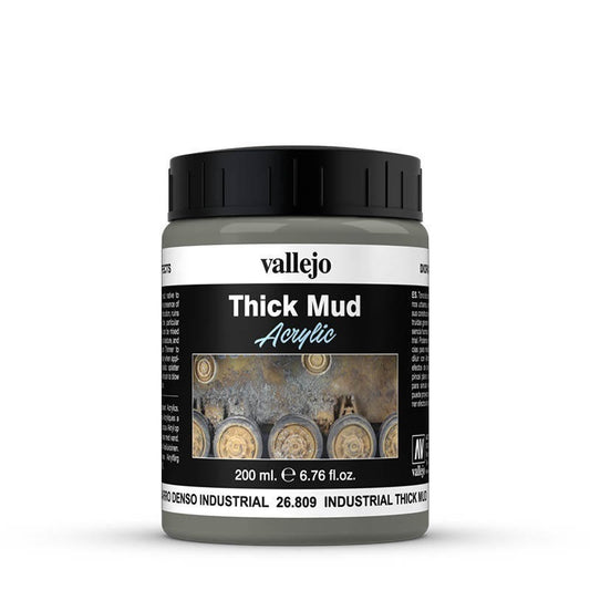 Vallejo Diorama Effects Industrial Thick Mud 200ml