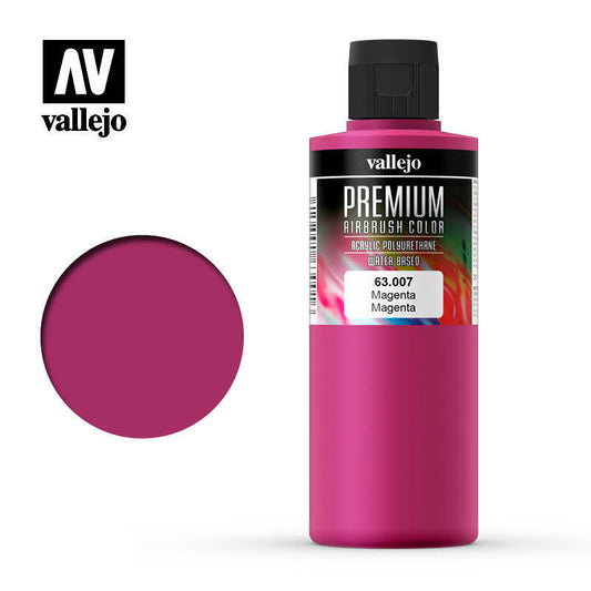 Vallejo Premium Color Magenta 200 ml.