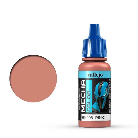 Vallejo Mecha Colour Pink 17ml Acrylic Airbrush Paint