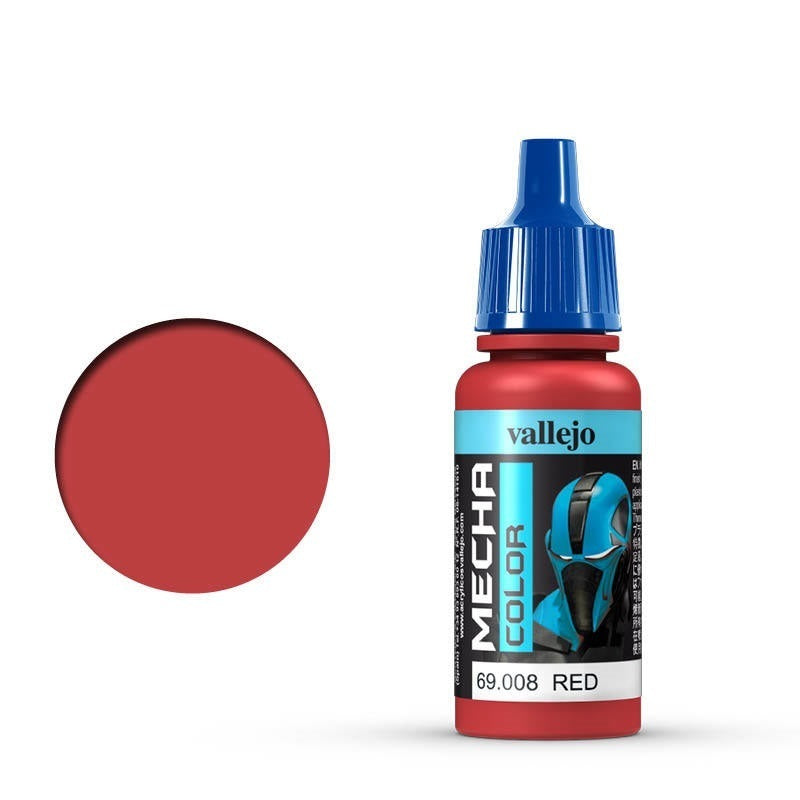 Vallejo Mecha Colour Red 17ml Acrylic Airbrush Paint