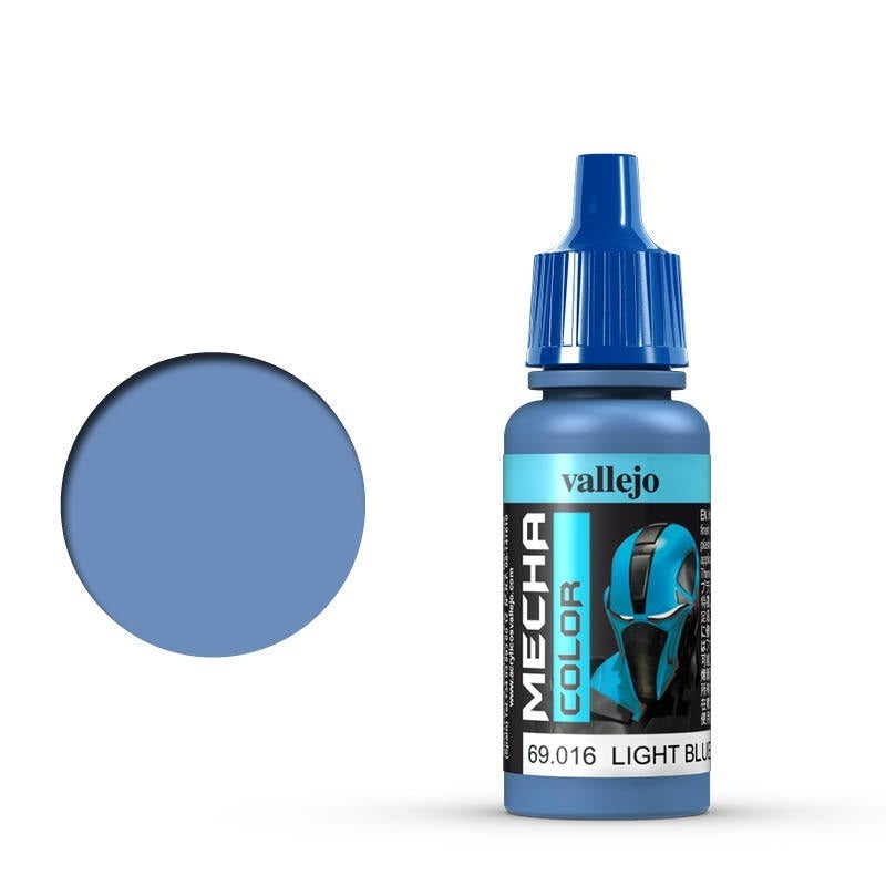 Vallejo Mecha Colour Light Blue 17ml Acrylic Airbrush Paint