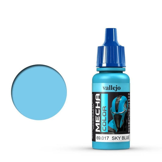 Vallejo Mecha Colour Sky Blue 17ml Acrylic Airbrush Paint