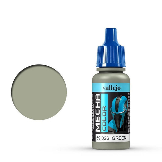 Vallejo Mecha Colour Green 17ml Acrylic Airbrush Paint