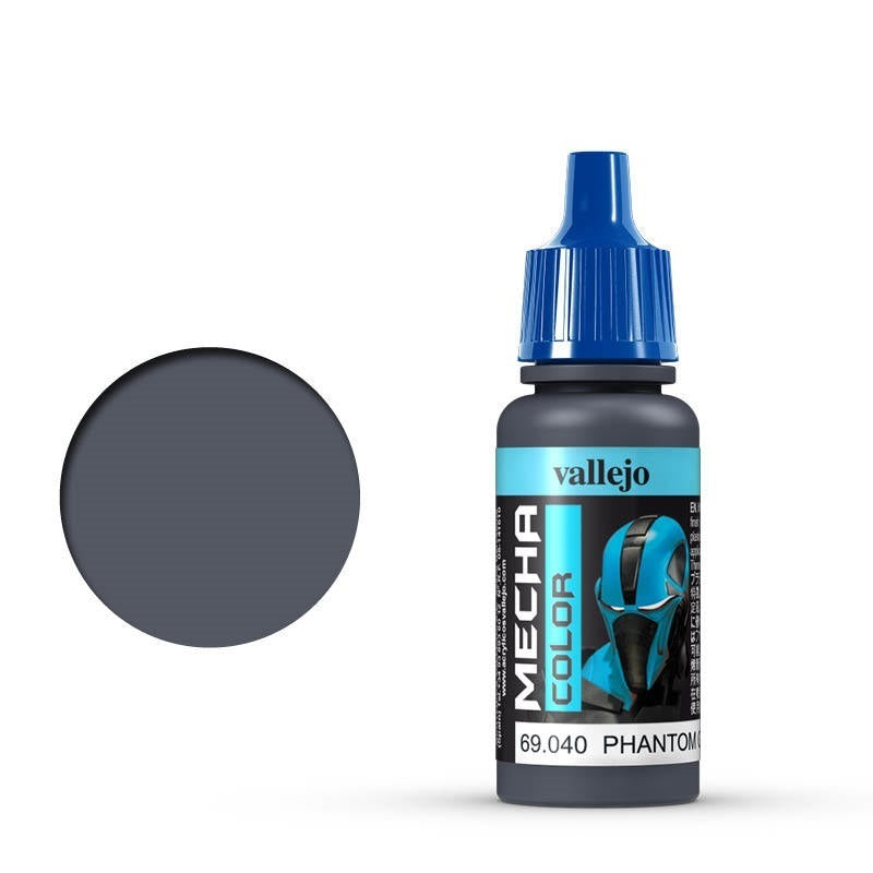 Vallejo Mecha Colour Phantom Grey 17ml Acrylic Airbrush Paint