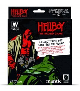 Vallejo Hellboy Acrylic Paint Set with Figure