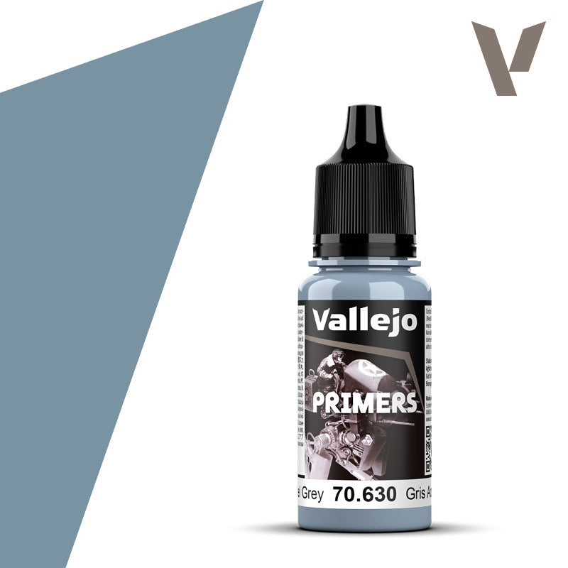 Vallejo Surface Primer Steel Grey 18 ml Acrylic Paint