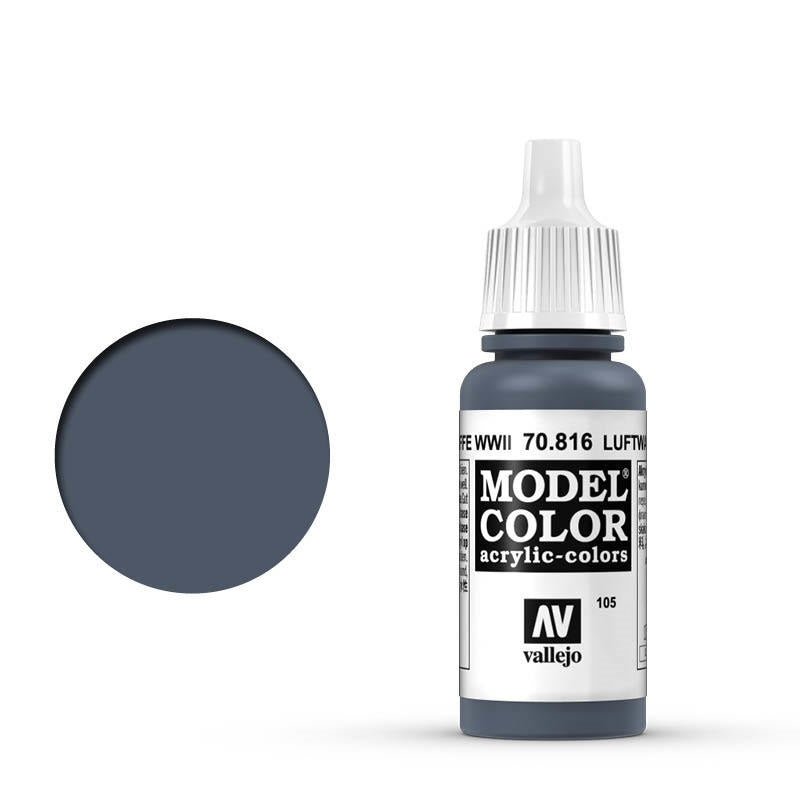 Vallejo Model Colour #105 Luftwaffe Uniform WWII 17 ml Acrylic Paint