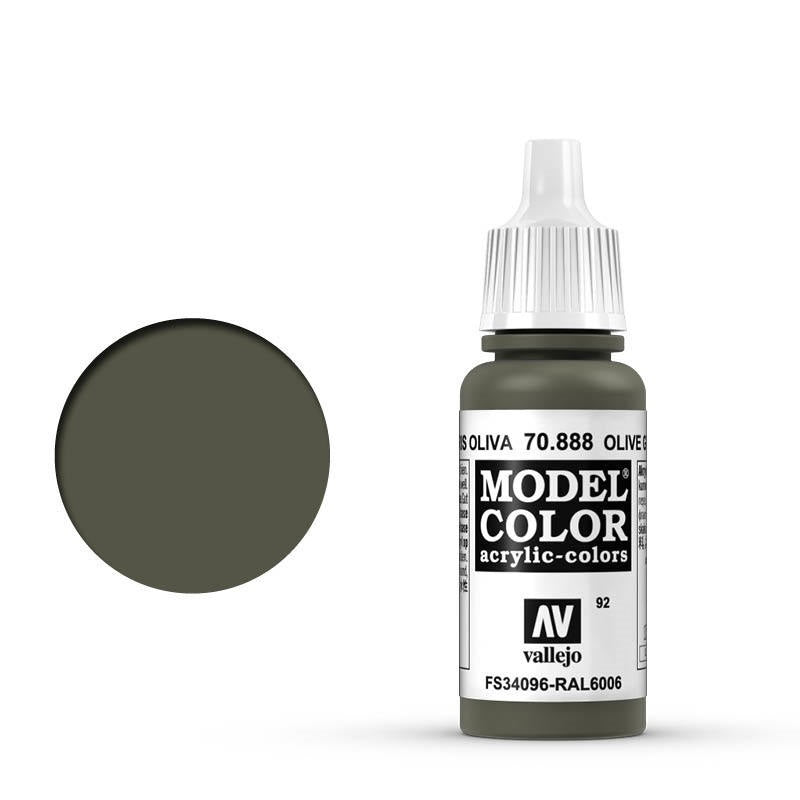 Vallejo Model Colour #092 Olive Grey 17 ml Acrylic Paint