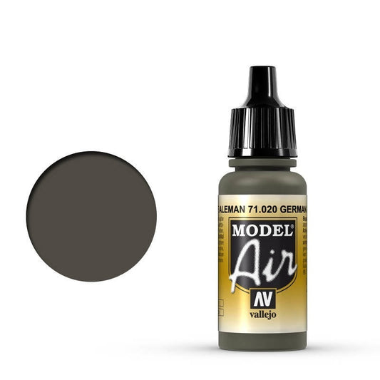 Vallejo Model Air German Green 17 ml Acrylic Airbrush Paint