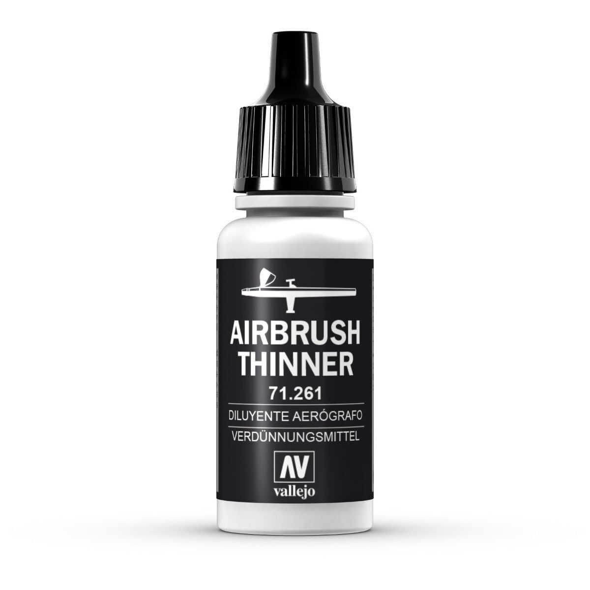 Vallejo Airbrush Thinner 17 ml - Old Formulation