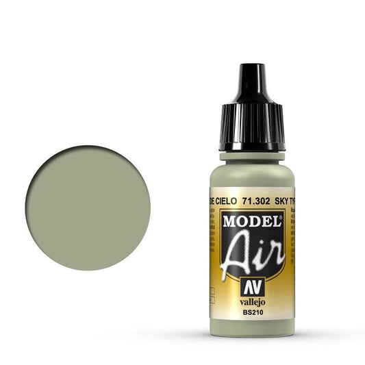 Vallejo Model Air Sky Type S 17 ml Acrylic Airbrush Paint