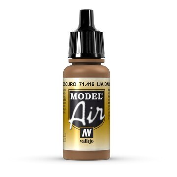 Vallejo Model Air IJA Dark Beige 17ml Acrylic Paint