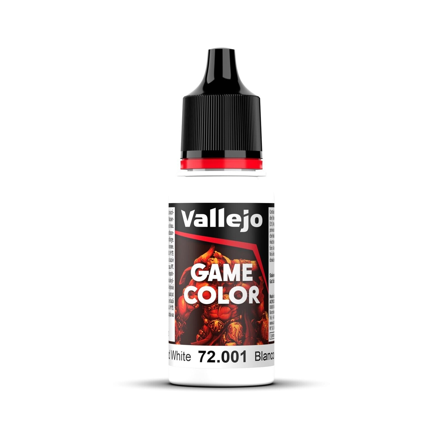 Vallejo Game Colour Dead White 18ml Acrylic Paint