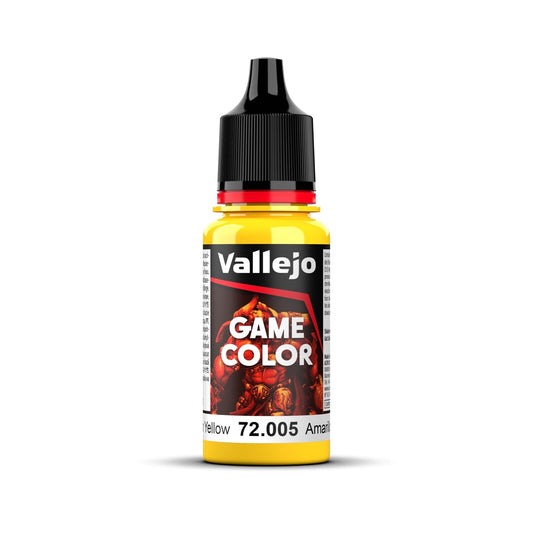 Vallejo Game Colour Moon Yellow 18ml Acrylic Paint