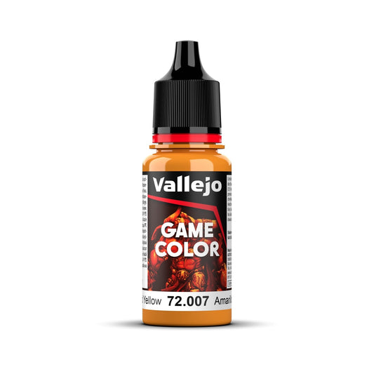 Vallejo Game Colour Gold Yellow 18ml Acrylic Paint