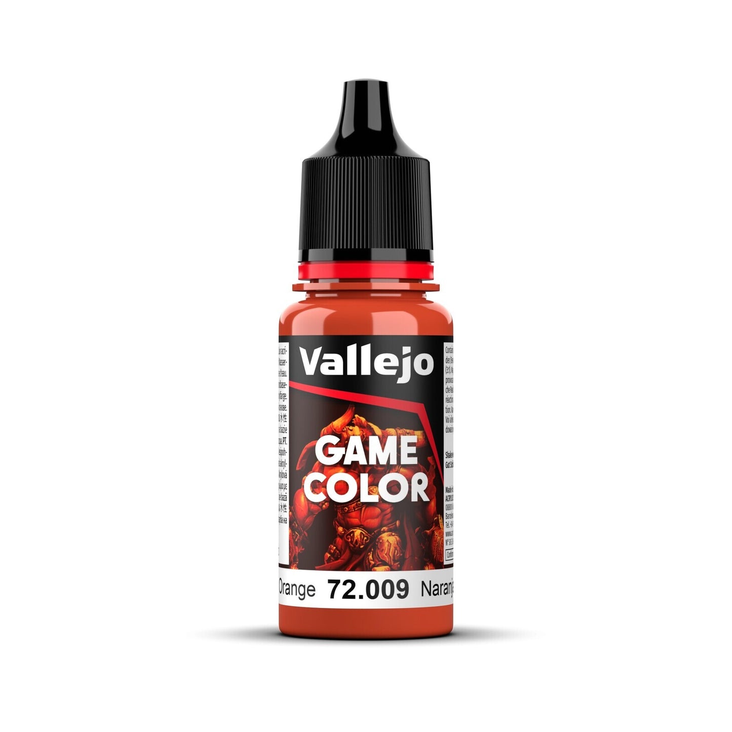 Vallejo Game Colour Hot Orange 18ml Acrylic Paint