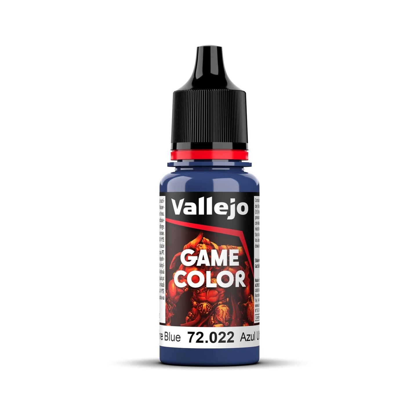 Vallejo Game Colour Ultramarine Blue 18ml Acrylic Paint