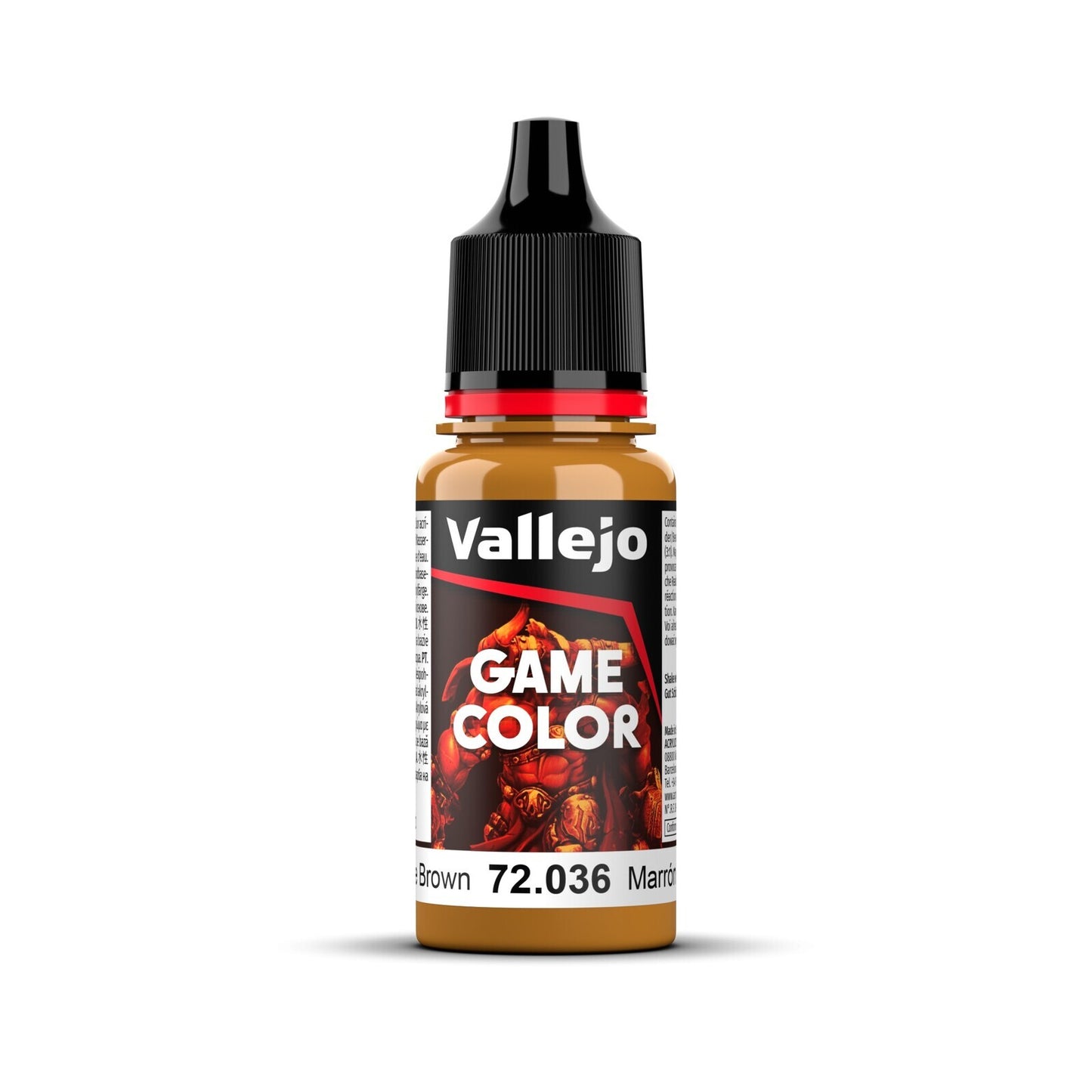 Vallejo Game Colour Bronze Brown 18ml Acrylic Paint