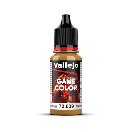 Vallejo Game Colour Plague Brown 18ml Acrylic Paint