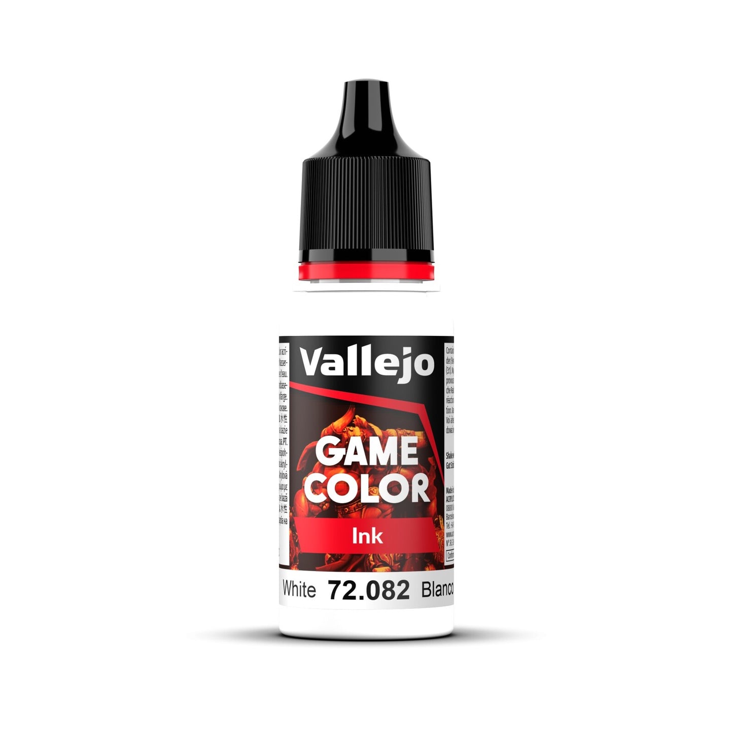 Vallejo Game Colour Ink White 18ml Acrylic Paint