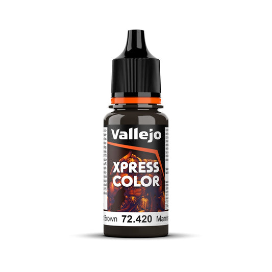 Vallejo Xpress Color Wasteland Brown 18ml Acrylic Paint