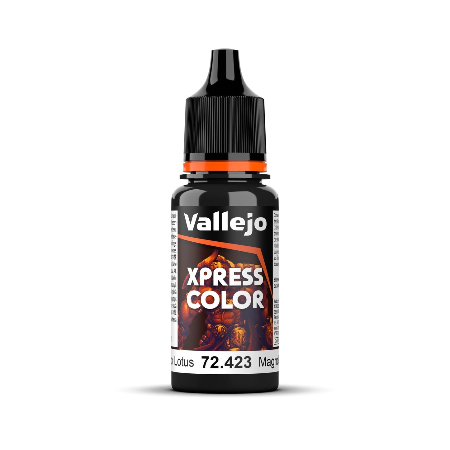 Vallejo Xpress Color Black Lotus 18ml Acrylic Paint