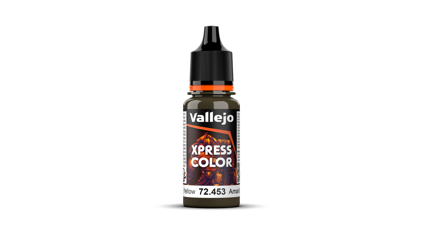 Vallejo Xpress Colour Military Yellow 18 ml Acrylic Paint