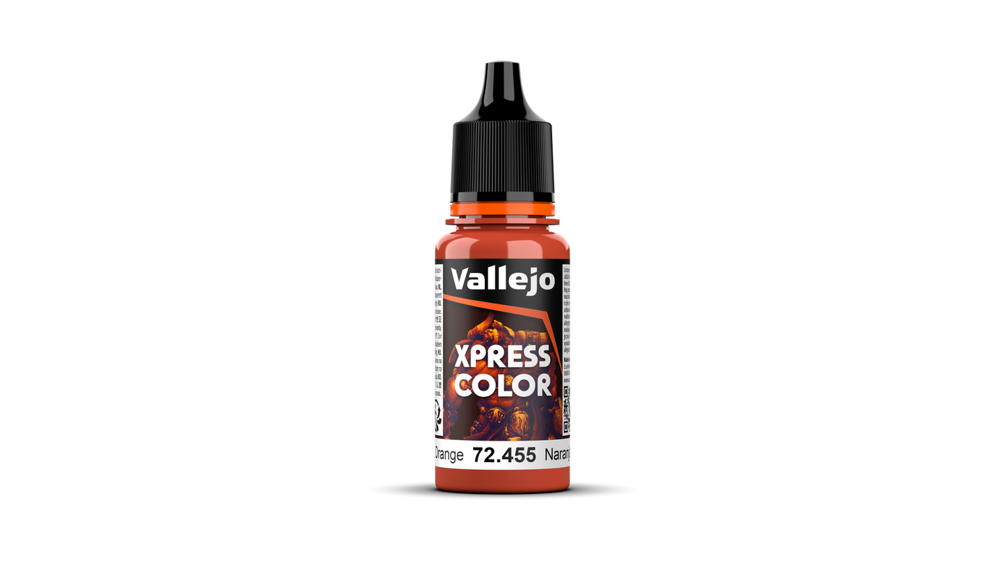 Vallejo Xpress Colour Chameleon Orange 18 ml Acrylic Paint