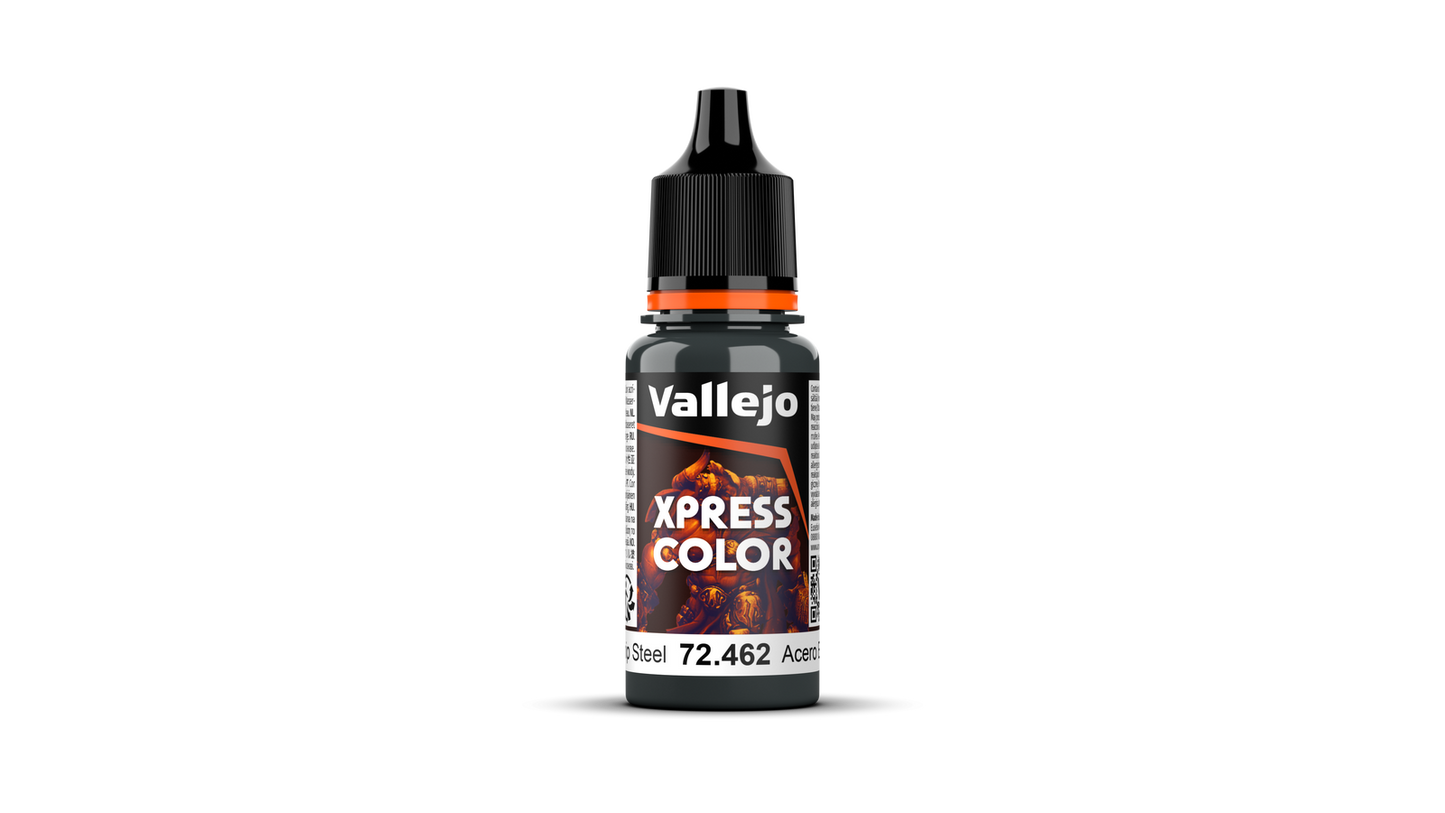 Vallejo Xpress Colour Starship Steel 18 ml Acrylic Paint