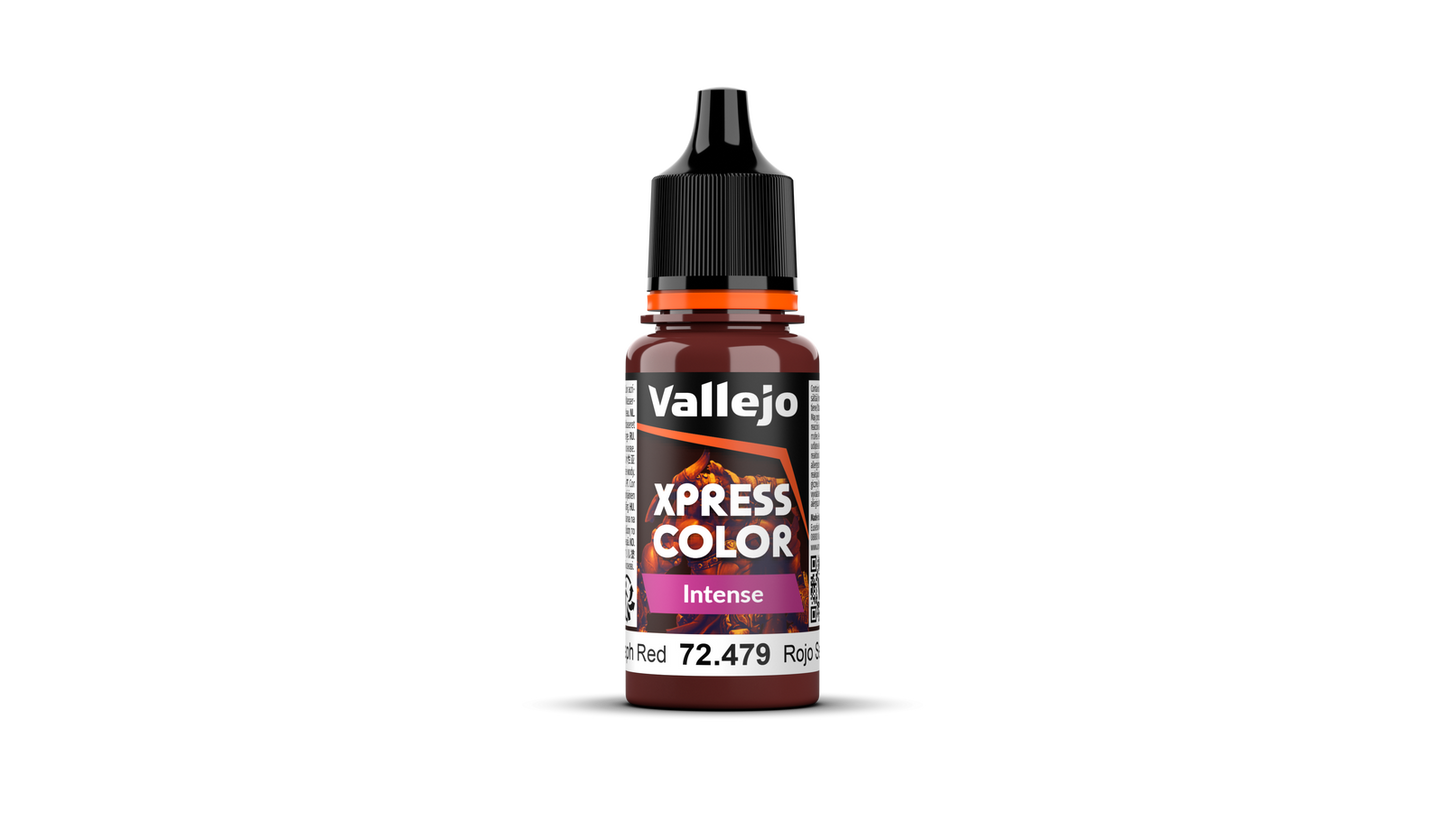 Vallejo Xpress Colour Intense Seraph Red 18 ml Acrylic Paint