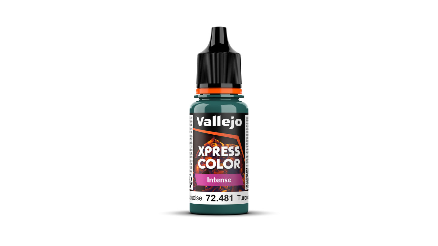 Vallejo Xpress Colour Intense Heretic Turquoise 18 ml Acrylic Paint