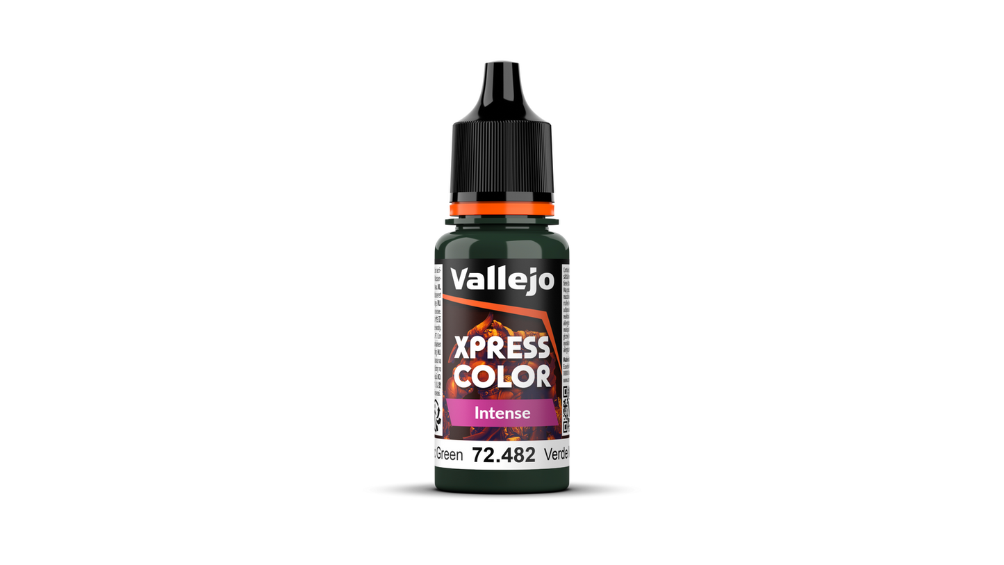 Vallejo Xpress Colour Intense Monastic Green 18 ml Acrylic Paint