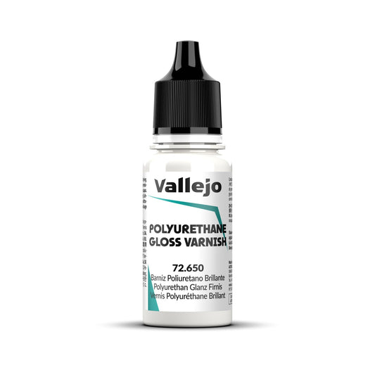 Vallejo Game Colour Polyurethane Gloss Varnish 18ml Acrylic Paint