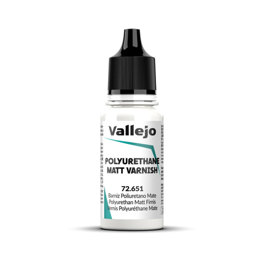 Vallejo Game Colour Polyurethane Matt Varnish 18ml Acrylic Paint