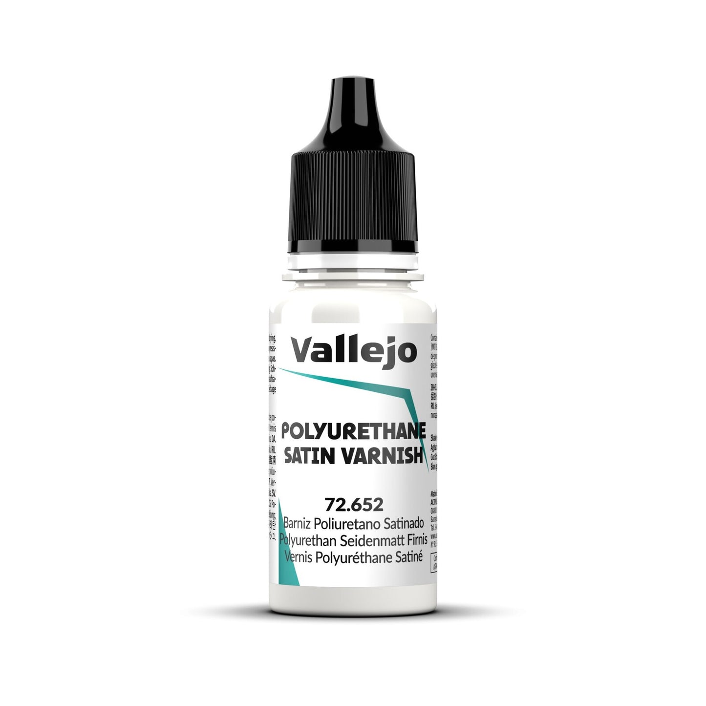 Vallejo Game Colour Polyurethane Satin Varnish 18ml Acrylic Paint