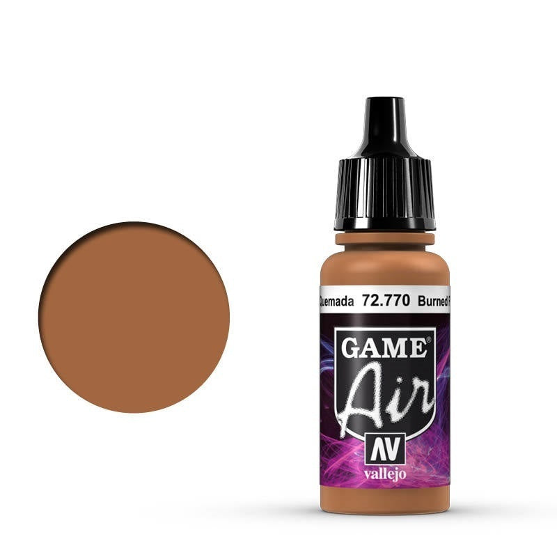 Vallejo Game Air Burned Flesh 17 ml Acrylic Airbrush Paint