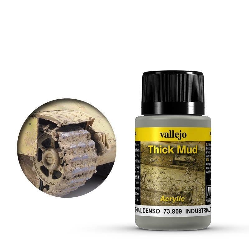 Vallejo Weathering Effects Industrial Thick Mud 40 ml