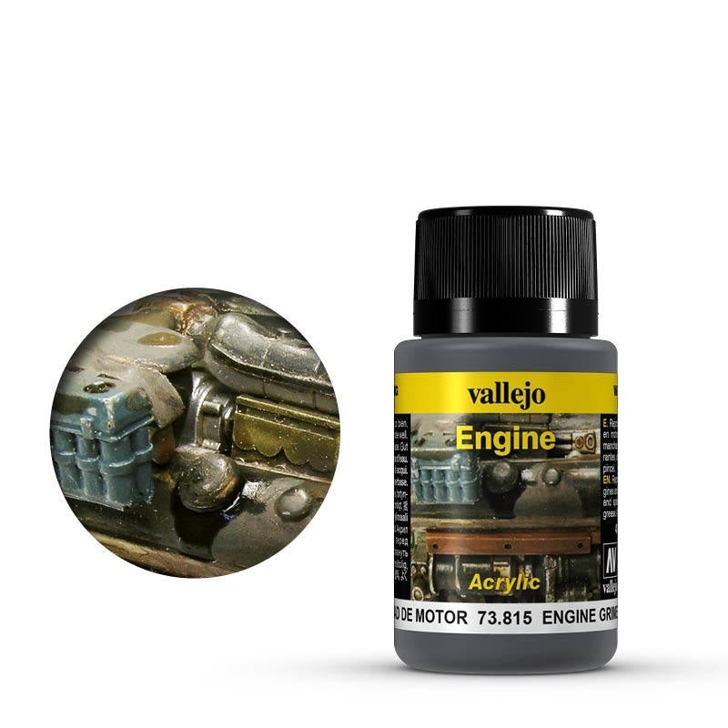 Vallejo Weathering Effects Engine Grime 40 ml